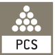 Piece counting