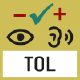 Weighing with tolerance range